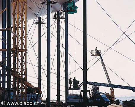 87 - Chantier de l'Arteplage de Neuchtel