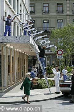 865 - Genve se barricade