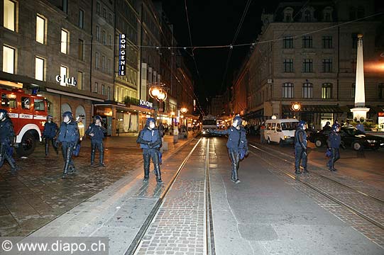 923 - Emeutes  Genve - 1er juin