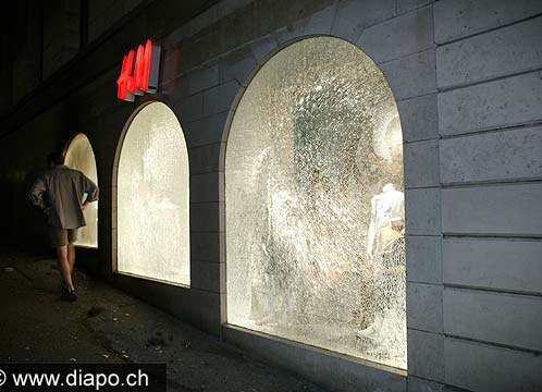 924 - Emeutes  Genve - 1er juin