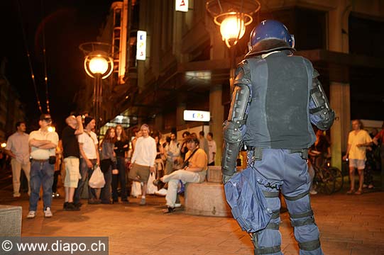 928 - Emeutes  Genve - 1er juin