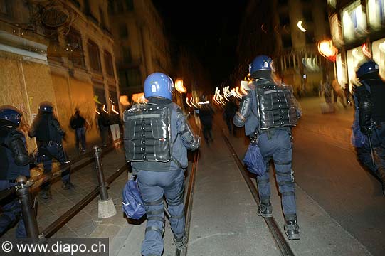 941 - Emeutes  Genve - 1er juin