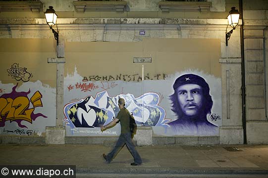 942 - Emeutes  Genve - 1er juin