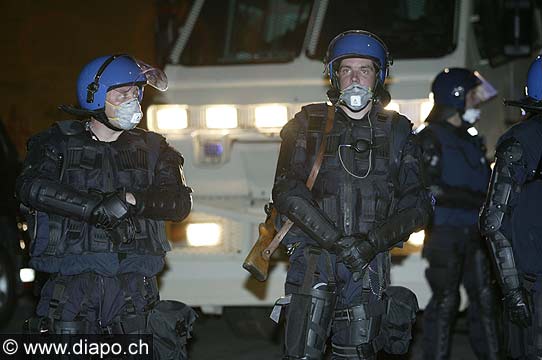 945 - Emeutes  Genve - 1er juin