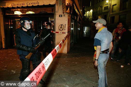 947 - Emeutes  Genve - 1er juin