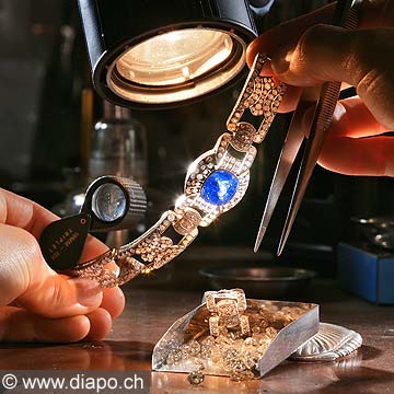 10375 - Lux - bijoutier artisan, bracelet de diamants