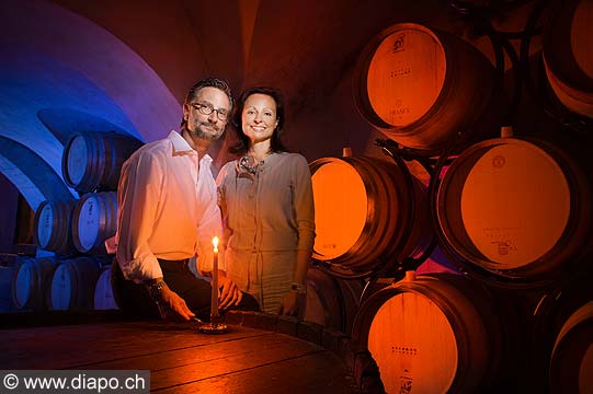 10901 - Pierre et Silvia Bouvier, Chteau Le Rosey, Bursins