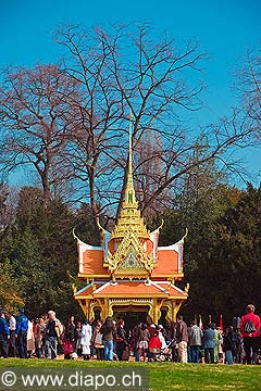 11919 - Photo - Suisse - Lausanne - switzerland, Pavillon tha au parc du Denantou  Lausanne