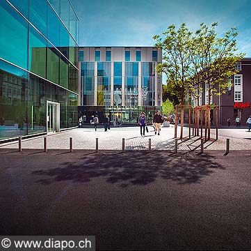 11955 - Photo - Suisse - Lausanne - centre ville, Flon - switzerland