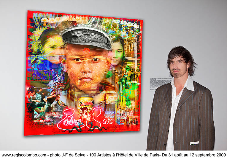 12793 - 100 Artistes  l'Htel de Ville de Paris- Du 31 aot au 12 septembre 2009 - Ils s'exposent pour la vie Exposition collective