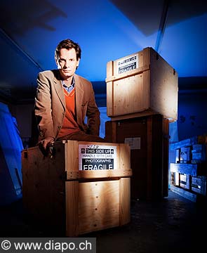 13129 - Sam Stourz, directeur du Muse de l'Elyse  Lausanne