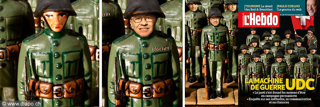 13146 - Couverture pour l'Hebdo avec photomontage