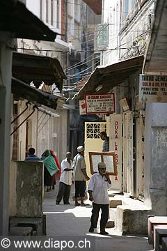 5100 - Tanzanie - Zanzibar - rue de Stown Town