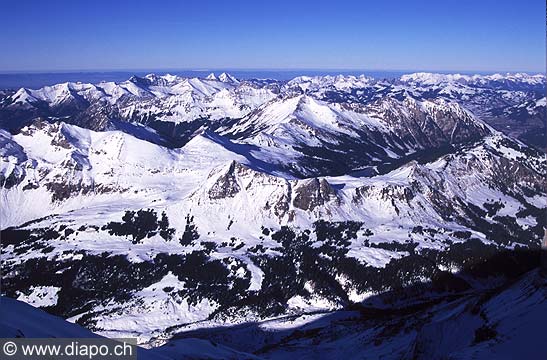 5271 - Suisse - montagne vers les Diablerets