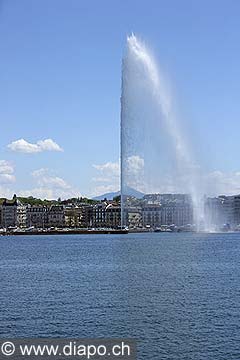 7517 - Suisse - Jet d'eau de Genve