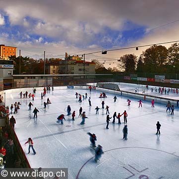 8460 - Suisse - Lausanne, patinoire de Montchoisi