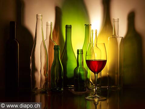 9632 - Photo, bouteille de vins