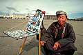 712 - Mongolie - Photographe � Oulan-Bator, place S�khbaatar square