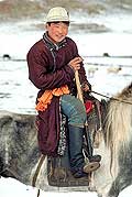 723 - Mongolie - Nomade dans l'Alta�