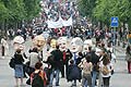 919 - Lausanne jeudi 29 mai 2003. Entre 5000 et 8000 personnes ont manifests.