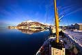 11029 - Photo :  Norvège,  Arctique, îles Lofoten, port de Myre