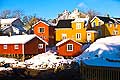 11139 - Photo :  Norvège,  Arctique, îles Lofoten, village de svolvaer sur l\'île de Austvagoy