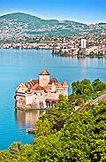 11229 - Photo :  Suisse - Chteau de Chillon au bord du Lac Lman