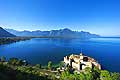 11333 - Photo :  Suisse - Chteau de Chillon au bord du Lac Lman