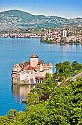 11339 - Photo :  Suisse - Chteau de Chillon au bord du Lac Lman