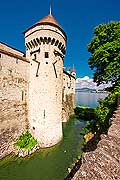 11449 - Photo :  Suisse - Chteau de Chillon au bord du Lac Lman