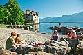 11459 - Photo :  Suisse - Chteau de Chillon au bord du Lac Lman