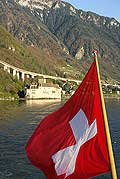 11595 - Photo : Suisse - Chteau de Chillon au bord du Lac Lman