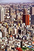 11650 - Photo :  Japon, Tokyo, vue arienne depuis le quartier de Shiodome City Center