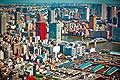 11655 - Photo :  Japon, Tokyo, vue arienne depuis le quartier de Shiodome City Center