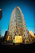 11796 - Photo :  Japon, Tokyo, quartier de Shinjuku, Mode Gakuen Cocoon Tower