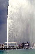 2456 - Photo : Suisse - ville de Genve - jet d'eau - lac Lman - Geneva, , switzerland 