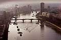 5049 - Photo : Londres, Angleterre - River Thames entre Wesmister et Lambeth