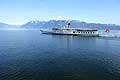 7484 - suisse, bateau de la CGN sur le Lac Lman