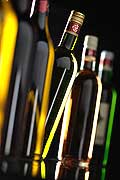 8595 - Bouteilles de vins en studio
