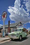 9118 - Photo : USA, Etats-Unis, Arizona, Route 66, town of Seligman, Image of America