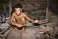 9447 - Photo : Hommes-fleurs, Mentawais, le de Siberut, Indonsie