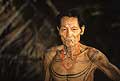 9457 - Photo : Hommes-fleurs, Mentawais, le de Siberut, Indonsie