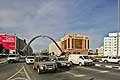 9533 - Photo : mirats arabes - Doha, Sword Arch, Grand Hamad Street