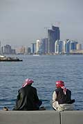9540 - Photo : mirats arabes - Doha, capitale de L'tat du Qatar dans le golfe Persique de la pninsule Arabique