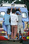 9823 - Photo : Philippines, Cebu, Jeepney - Asie, Asia