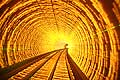9968 - Photo :  Shanghai, tunnel sous le Bund-  Chine, China